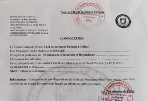 affaire de 8 milliards remis à Marine Lepen ,Hadjibou Soumaré convoqué 