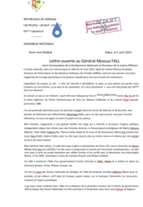 Lettre ouverte du président Mamadou Lamine Diallo au Général Moussa Fall