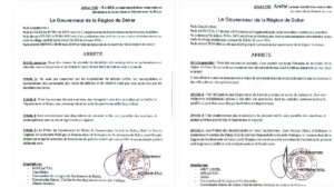 Procès Ousmane Sonko Mame Mbaye Niang:le gouverneur de Dakar interdit la circulation des mots à Dakar