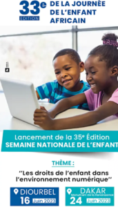 Célébration de la journée de l'enfant africain édition 2023